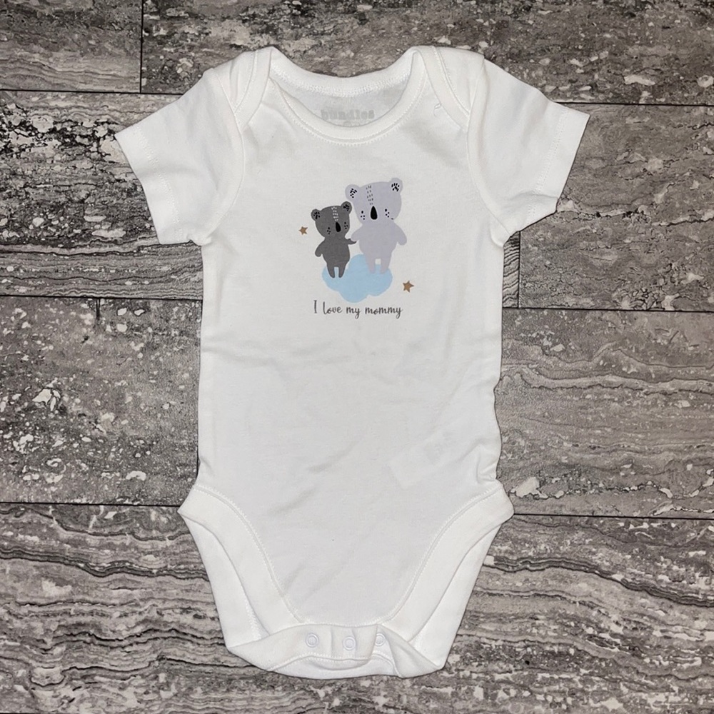 Koala short sleeve onesie